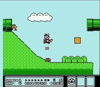 une photo d'Ã©cran de Super Mario Bros 3 sur Nintendo Nes